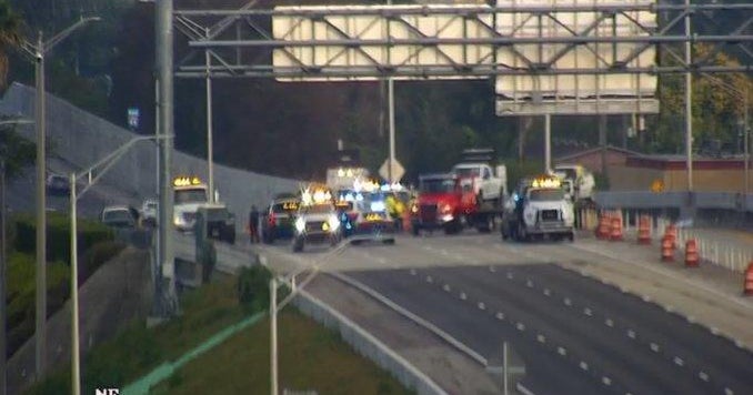Road Ranger dies, 2 FHP troopers hurt in I-95 crash in Hollywood