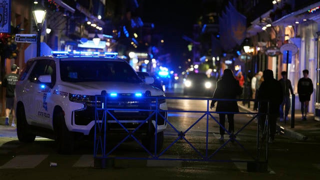 New Orleans Car Into Crowd 