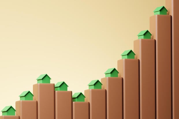 Growing housing graph 