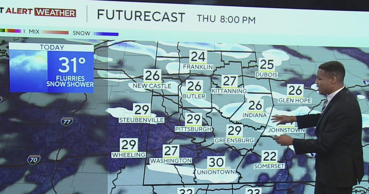 KDKA-TV Afternoon Forecast (1/2) - CBS Pittsburgh