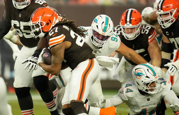 Dolphins Browns Football