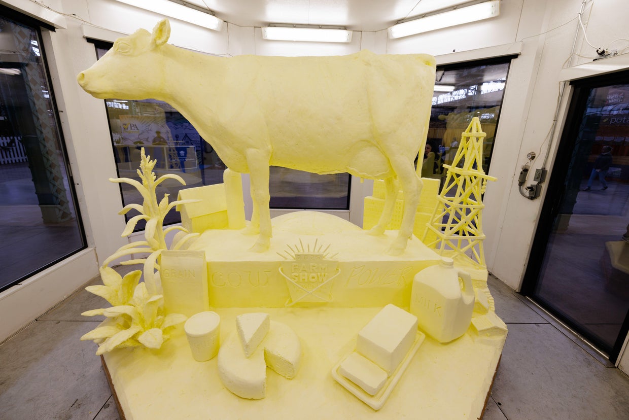 2025 Pennsylvania Farm Show Butter Sculpture Celebrates Dairy Cows As 2025 Pennsylvania Farm Show Butter Sculpture