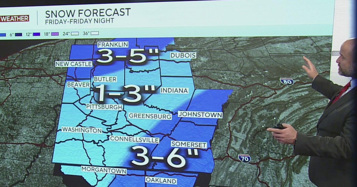 KDKA-TV Evening Forecast (1/2) - CBS Pittsburgh