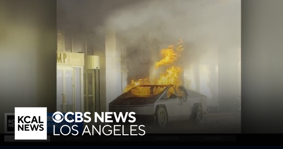 Investigation underway after Tesla Cybertruck explodes outside of Trump ...
