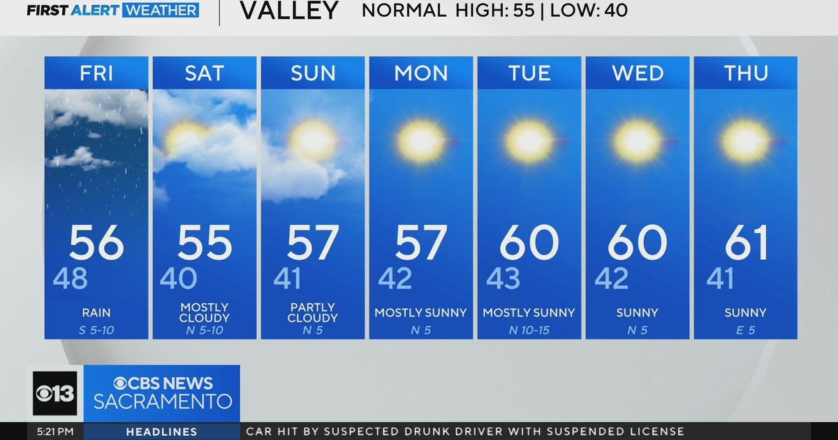 Thursday evening weather forecast - Jan. 2, 2025