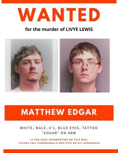 Matthew Edgar wanted poster