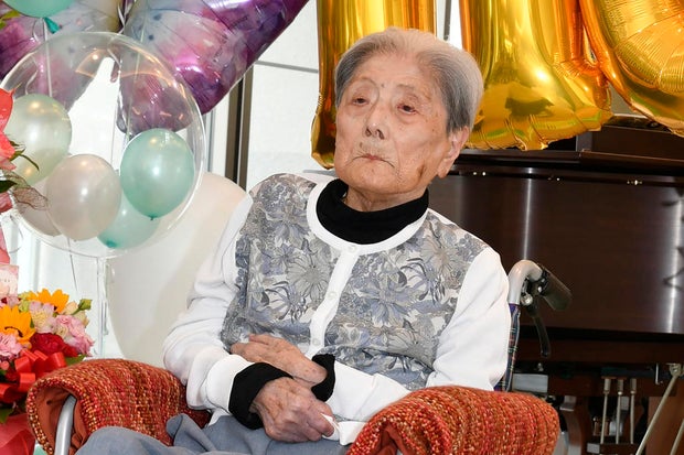 Japan World's Oldest Person