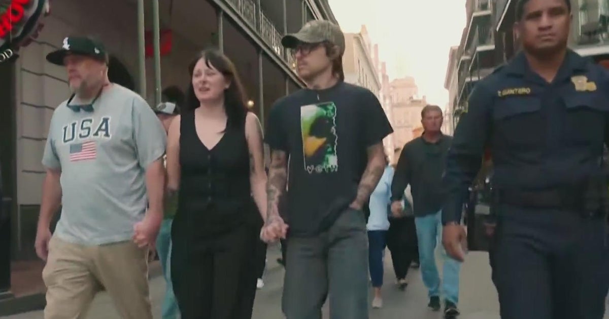 New Orleans victim's family visits site of attack, shares his last text