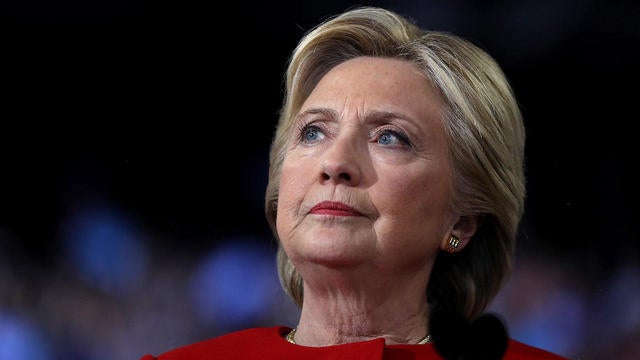 Hillary Clinton Campaigns Across US One Day Ahead Of Presidential Election 