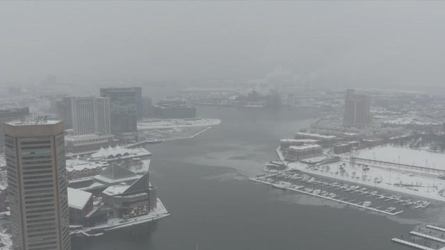Winter Weather in Baltimore