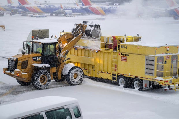 Winter Weather at BWI Airport 