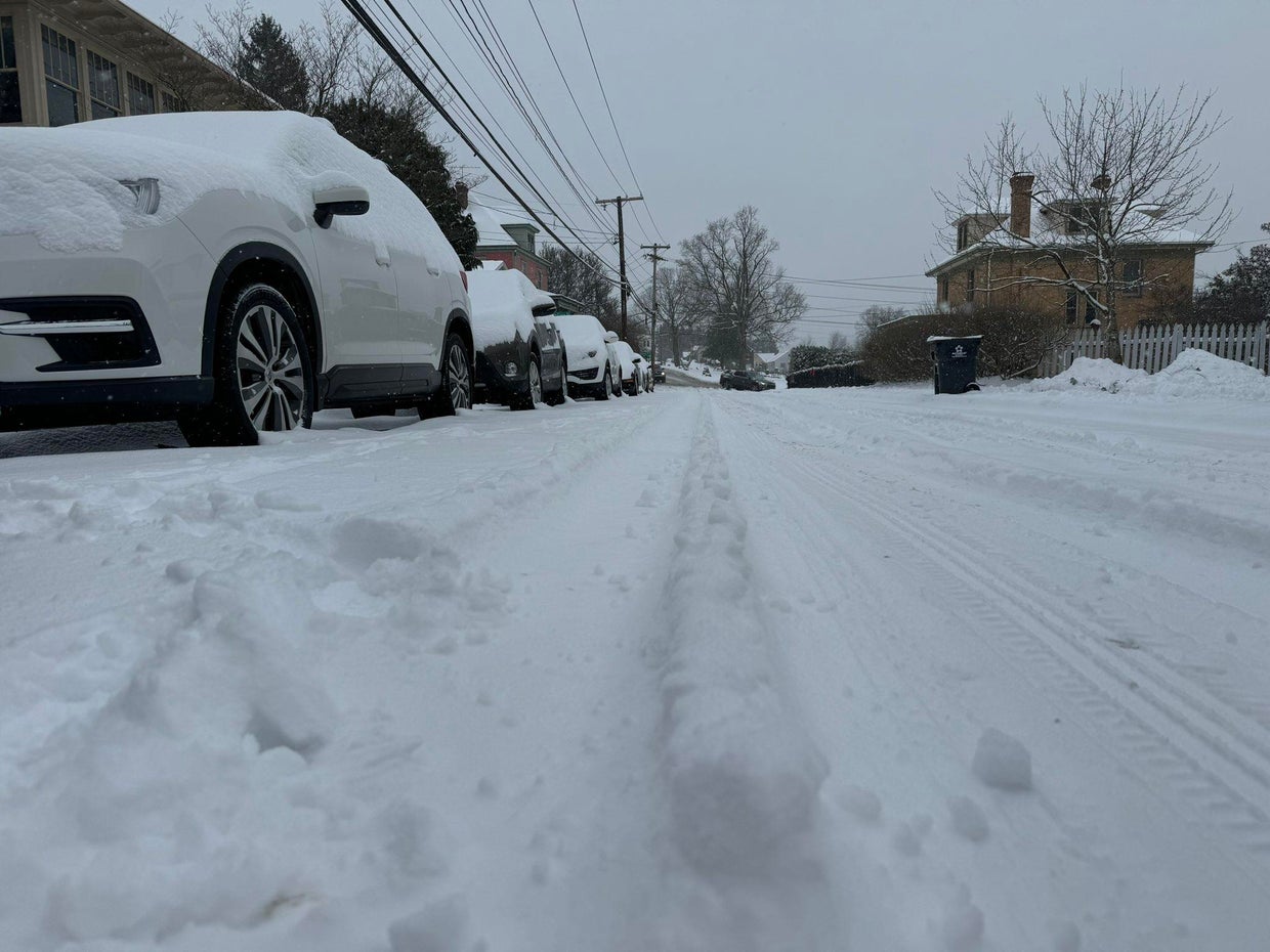 PHOTOS: Pittsburgh area hit with heavy snowfall from winter storm