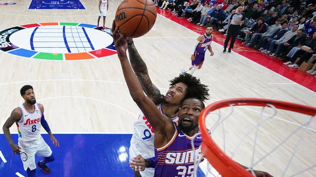 Suns 76ers Basketball 