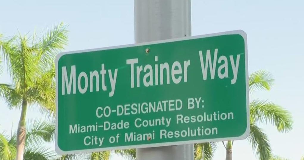 Street renamed after Miami business mogul Monty Trainer Street renamed after Miami business mogul Monty Trainer