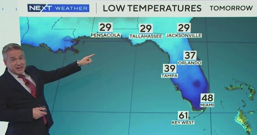 South Florida weather for Wednesday 1/8/25 5PM - CBS Miami