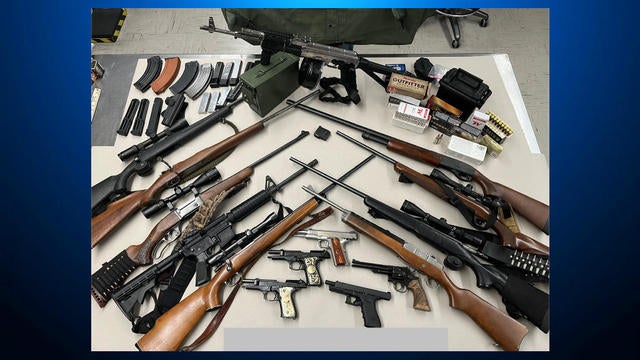 San Jose illegal weapons cache 