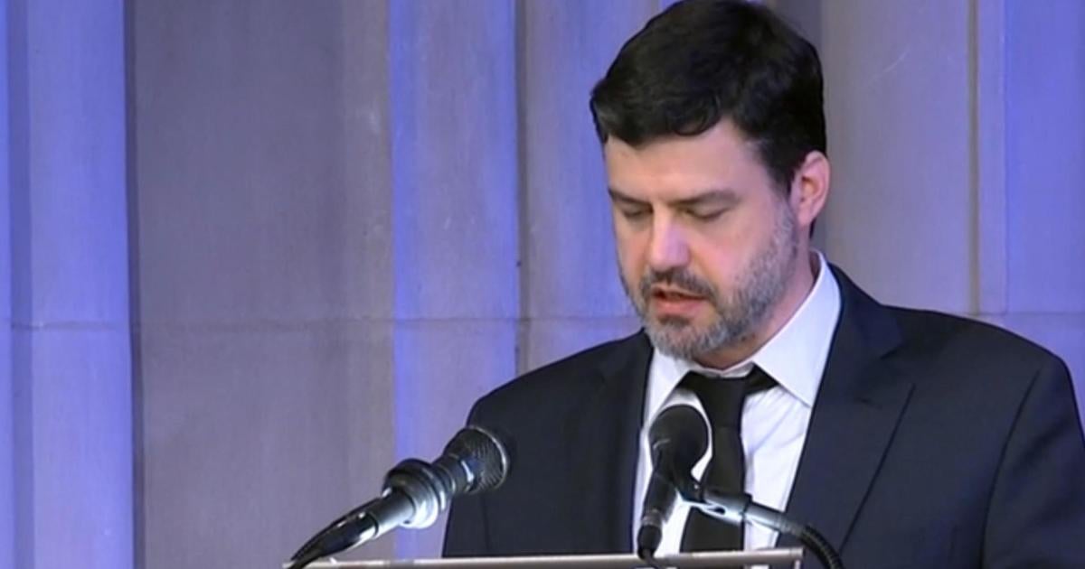 James Carter, Jimmy Carter's grandson, recites the Beatitudes at former president's funeral