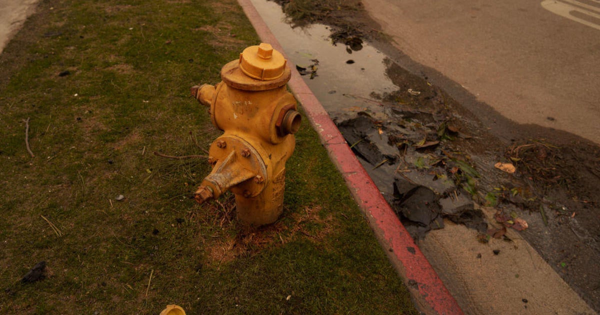 Fire hydrants ran dry due excessive demand in Pacific Palisades, officers say