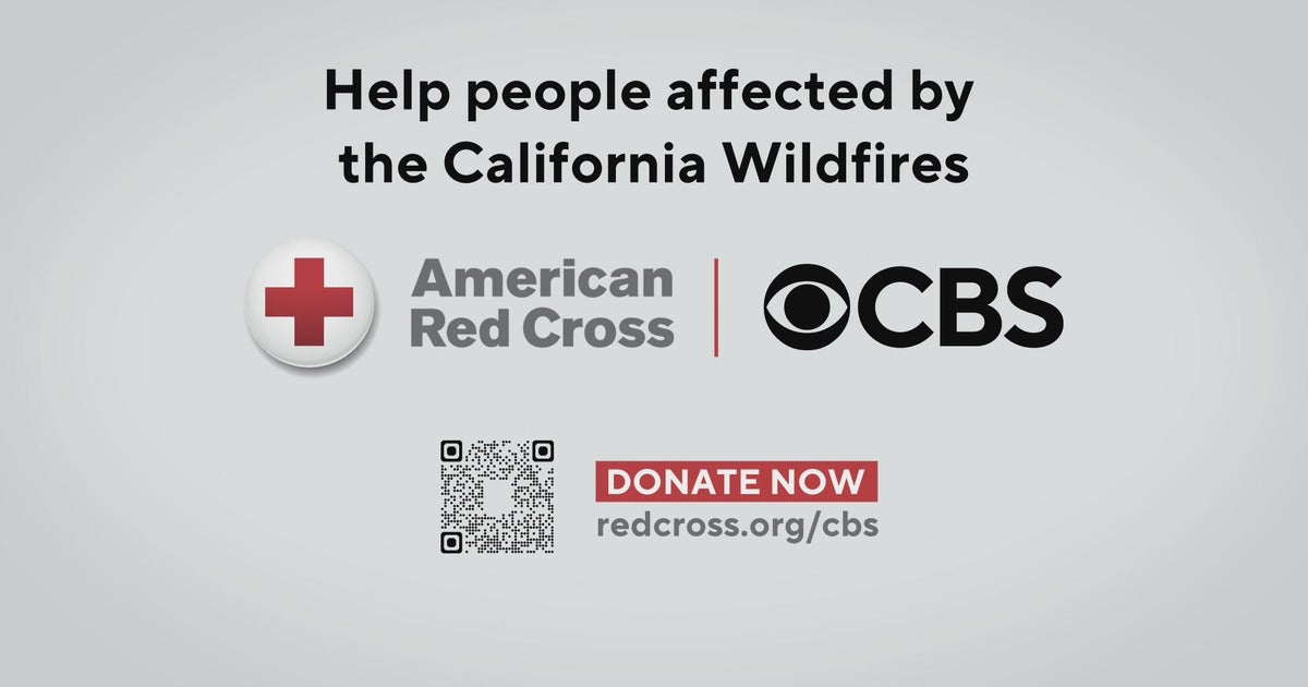 CBS teaming up with Red Cross to help victims of Los Angeles fires ...