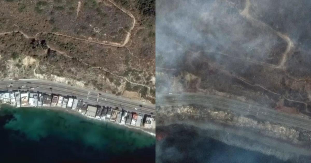 California wildfire earlier than and after photographs present harm, however look out for pretend photos on-line