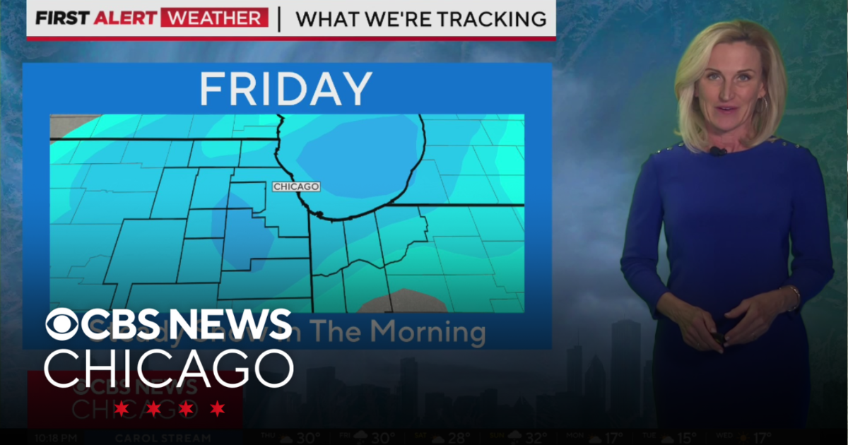 Continued snow for Friday morning in Chicago