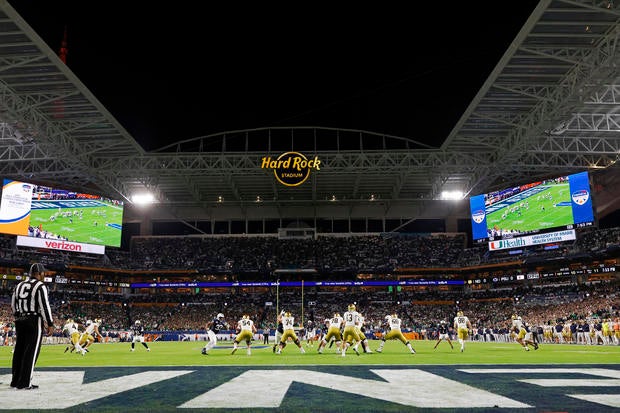 COLLEGE FOOTBALL: JAN 09 CFP Semifinal Capital One Orange Bowl - Notre Dame vs Penn State 