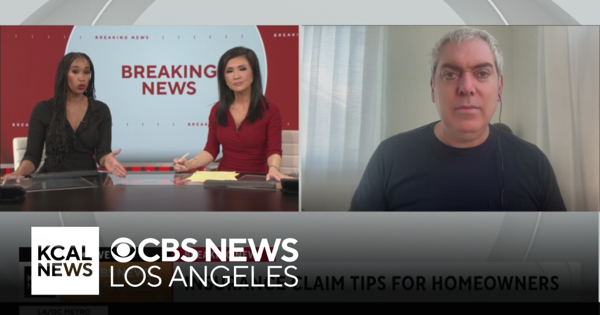 Insurance claim tips for Homeowners - CBS Los Angeles