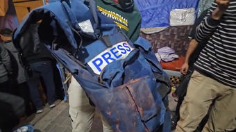 Record number of journalists dead in Gaza war 