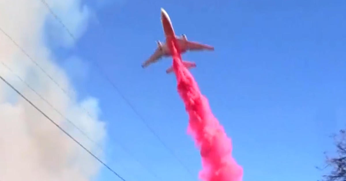 Fighting L.A.-area wildfires from above