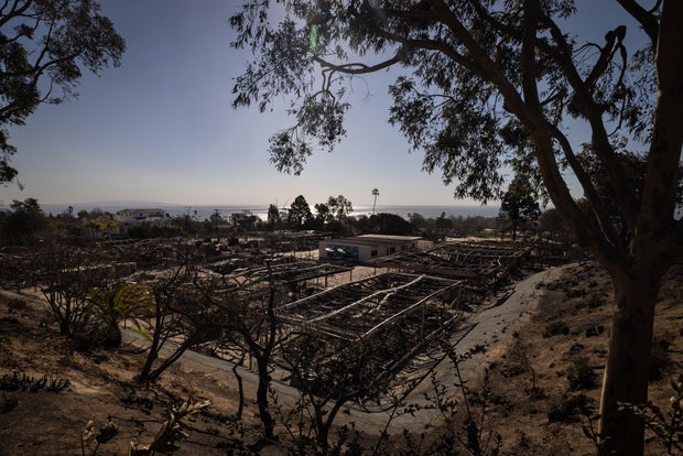 L.A. Schools Superintendent Alberto Carvalho visited Brentwood Science Magnet and Nora Sterry Elementary, two locations that will host students should the schools be destroyed by the fire in Pacific Palisades.