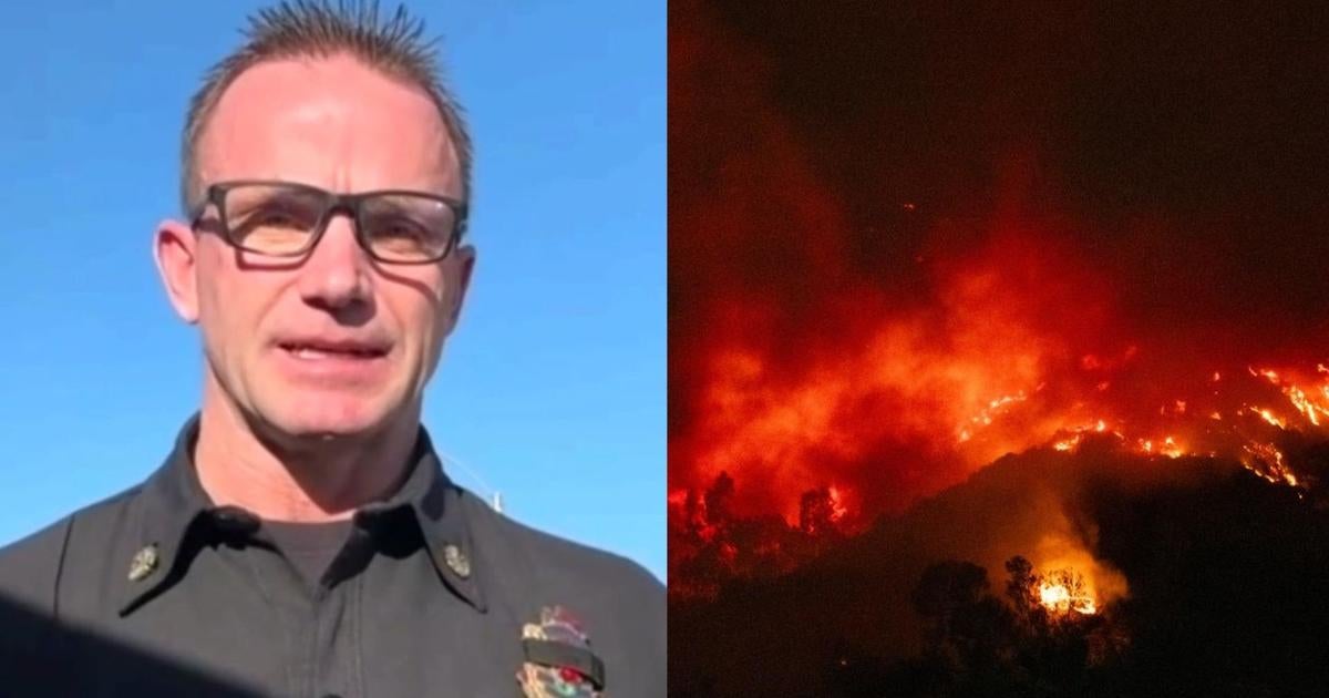 California fire chief breaks down the weather's impact on fire fighting efforts