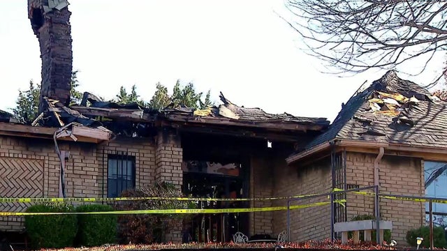 DeSoto house fire, Canyon Ridge Drive