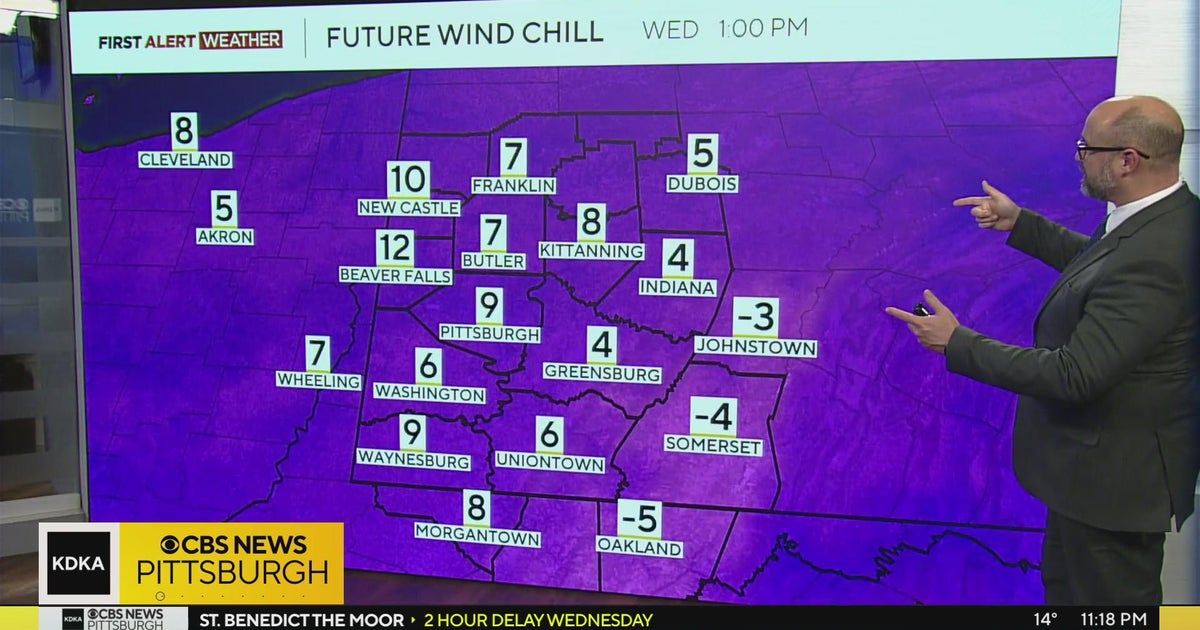 KDKA-TV Nightly Forecast (1/14) - CBS Pittsburgh