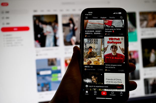 FRANCE-US-CHINA-MEDIA-TIKTOK