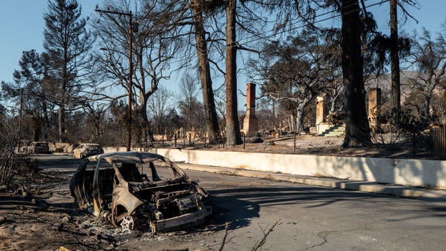 Powerful Winds Fuel Multiple Fires Across Los Angeles Area 