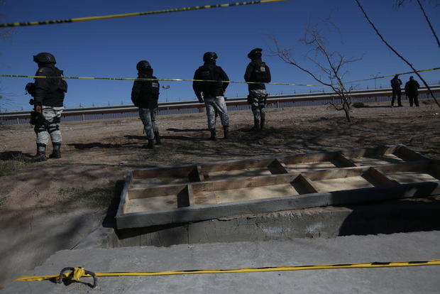 In Ciudad Juarez, a cross-border tunnel was discovered hidden in a sewer 