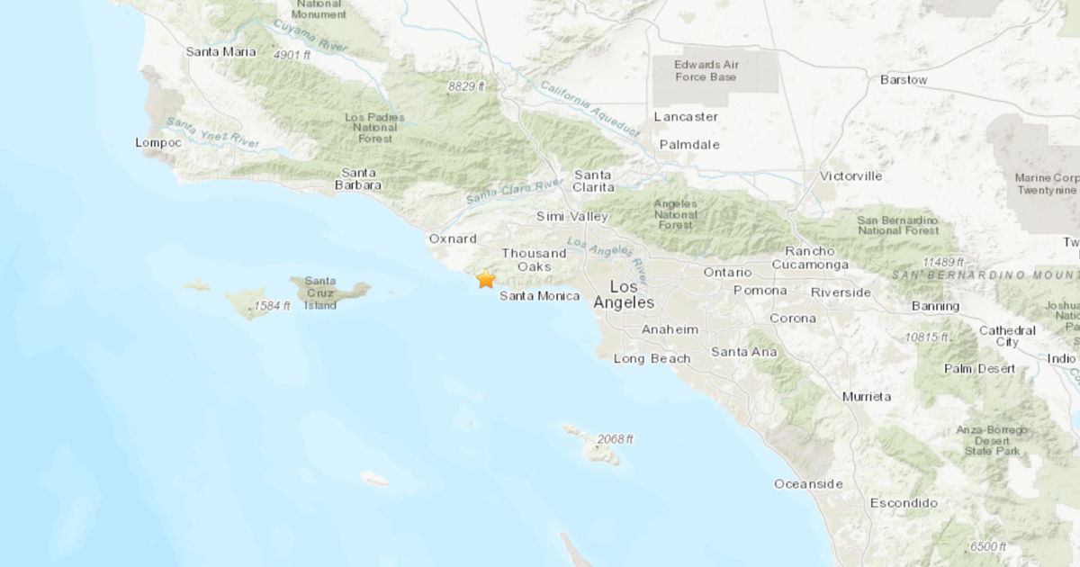 A 2.6 magnitude earthquake strikes an area near the coast of Malibu