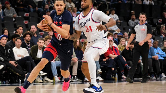 Wizards Clippers Basketball 