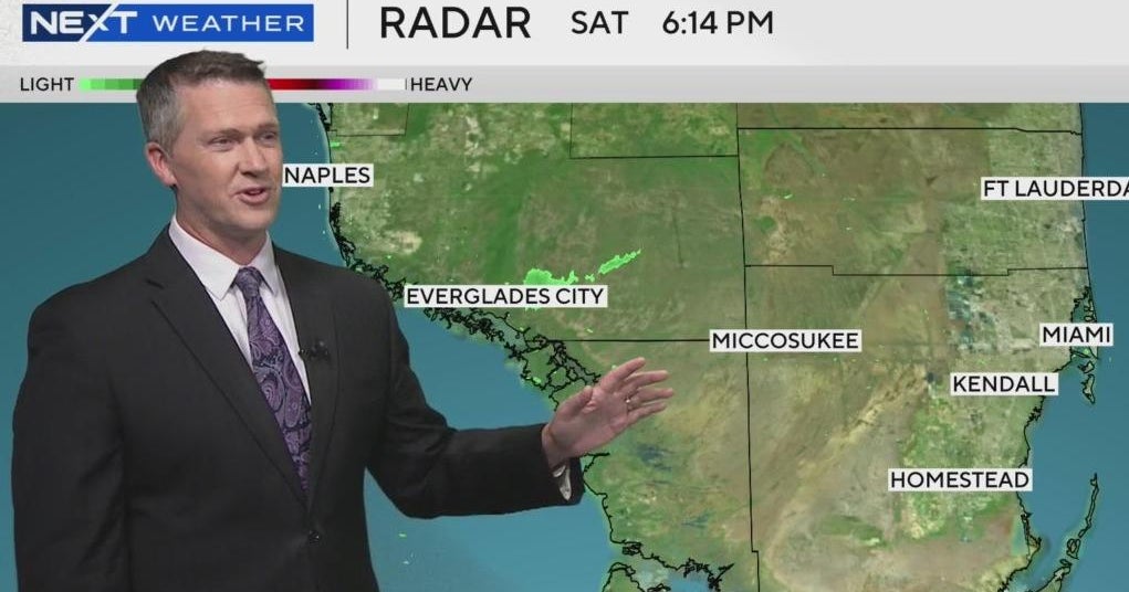 South Florida 6 p.m. Weather Forecast 1/25/2025 - CBS Miami