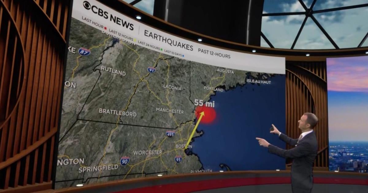 3.9 earthquake rocks Boston area