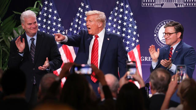 President Trump Speaks At The House GOP Conference In Doral, Florida 