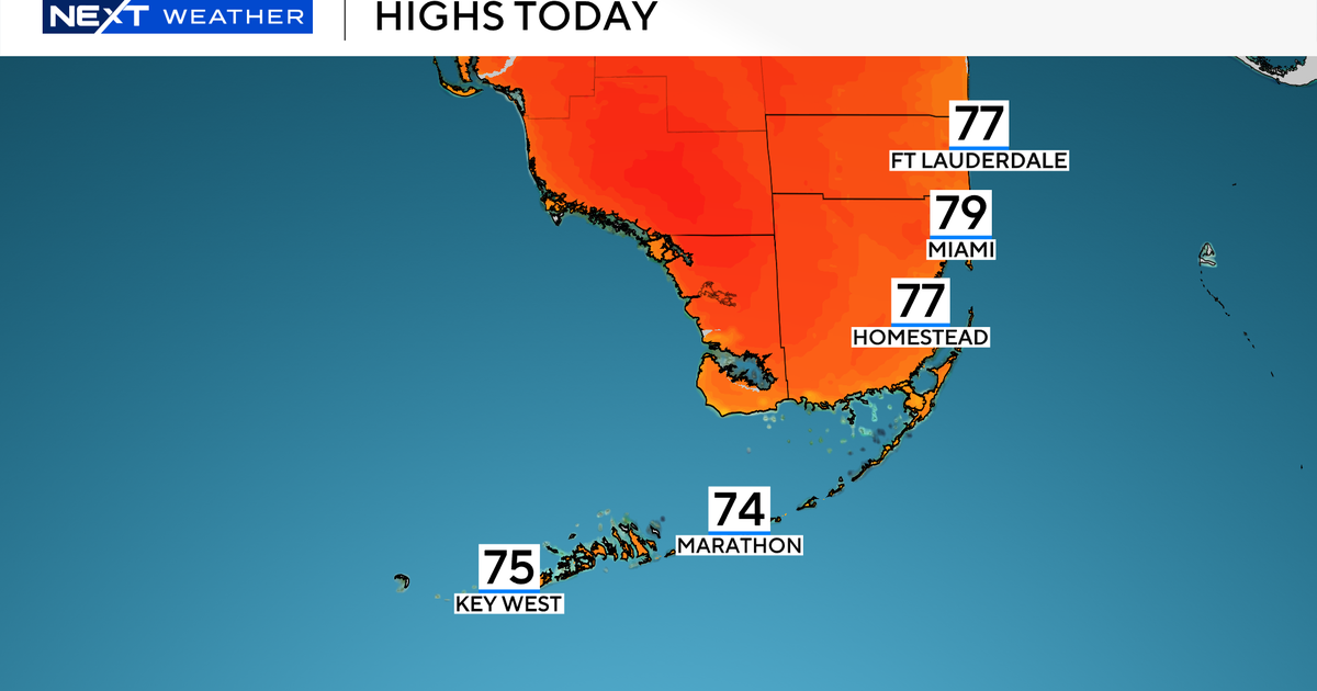 Mostly sunny South Florida with a weekend warm-up ahead Mostly sunny South Florida with a weekend warm-up ahead