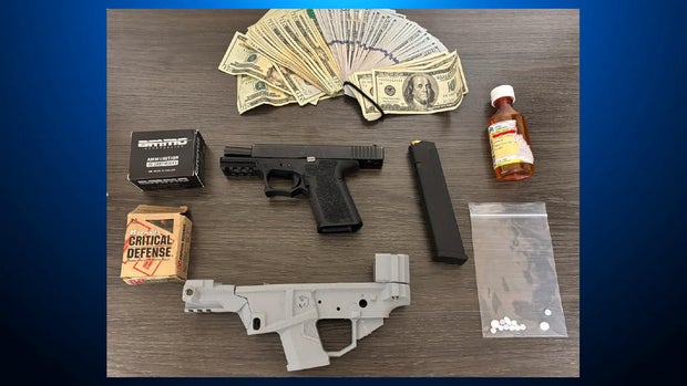 Items seized in Concord gang-related crime enforcement 