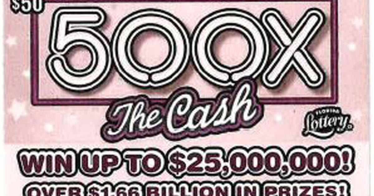 South Florida man wins million-dollar prize playing Florida Lottery scratch-off game