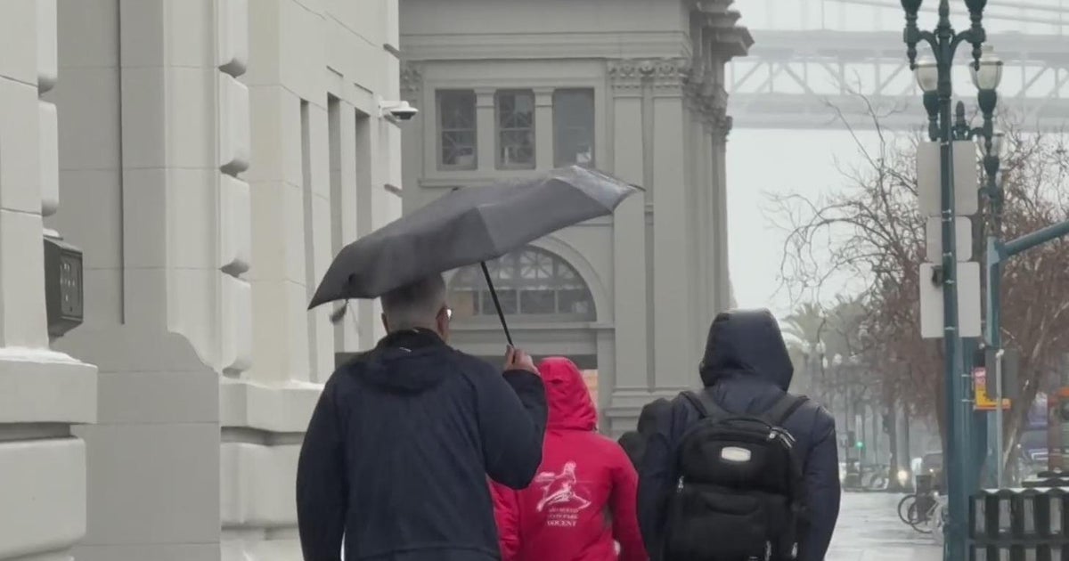 Rain arrives in Bay Area for the start of a wet weekend - CBS San Francisco