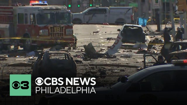 Philly plane crash video cover image 