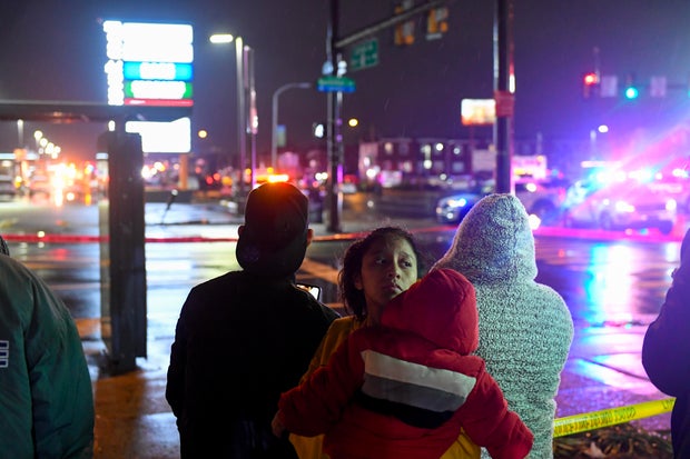 The small aircraft crashes in the residential area in Philadelphia