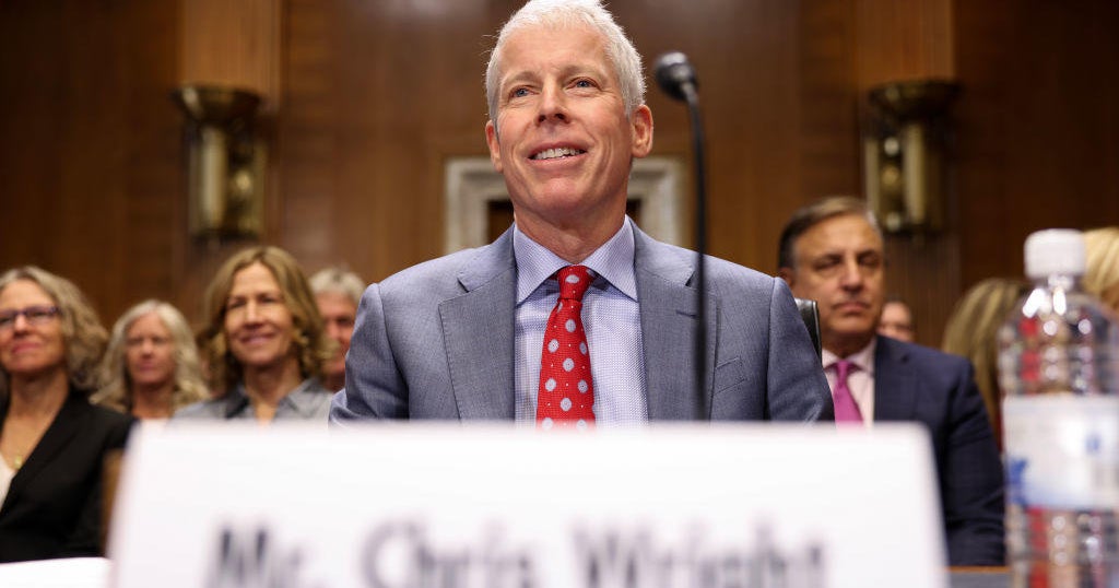 Senate confirms fossil fuel CEO Chris Wright as energy secretary