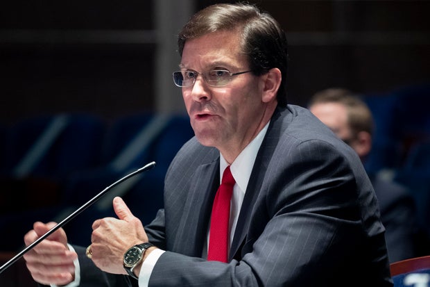 U.S. Defense Secretary Esper And Joint Chiefs Chairman Gen. Milley Testify Before House Armed Services Committee