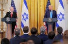 President Trump Meets With Visiting Israeli PM Netanyahu At The White House 